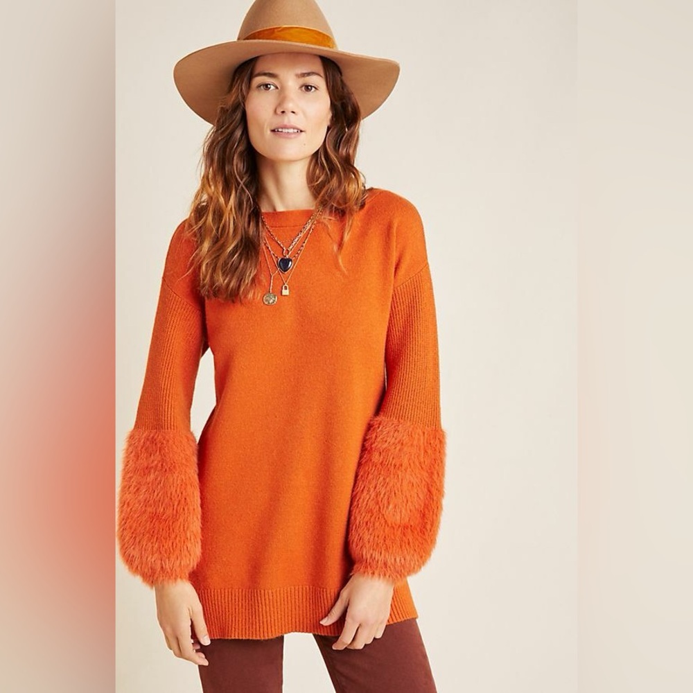 Anthropologie Colma Tunic Sweater